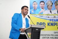 Ketua KNPI Halmahera Utara, Mufrid Tawary