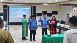 Sekretaris Daerah J. Papilaya melantik dua pejabat struktural Eselon II, Senin (25/5/2026).