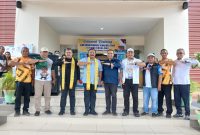Tim KONI Pusat saat kunker ke Halmahera Utara, Senin (8/6/2026)
