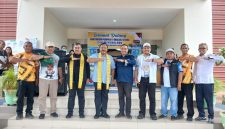Tim KONI Pusat saat kunker ke Halmahera Utara, Senin (8/6/2026)