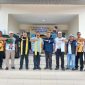 Tim KONI Pusat saat kunker ke Halmahera Utara, Senin (8/6/2026)